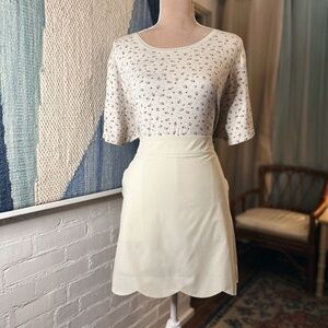 Vineyard Vines Tan Scalloped Edge Athletic Skort